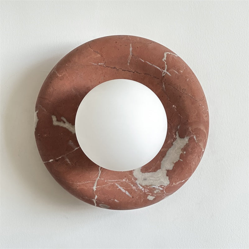 Amaris Marble Indoor Wall Sconce