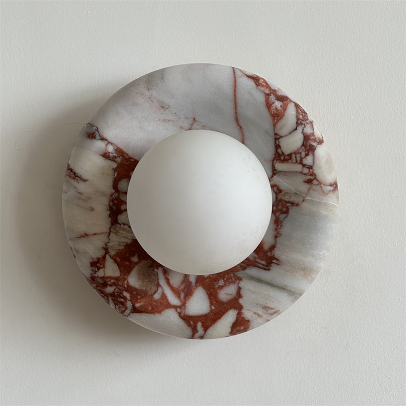 Amaris Marble Indoor Wall Sconce