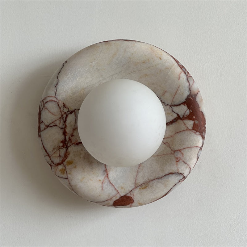 Amaris Marble Indoor Wall Sconce