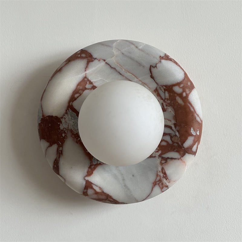Amaris Marble Indoor Wall Sconce