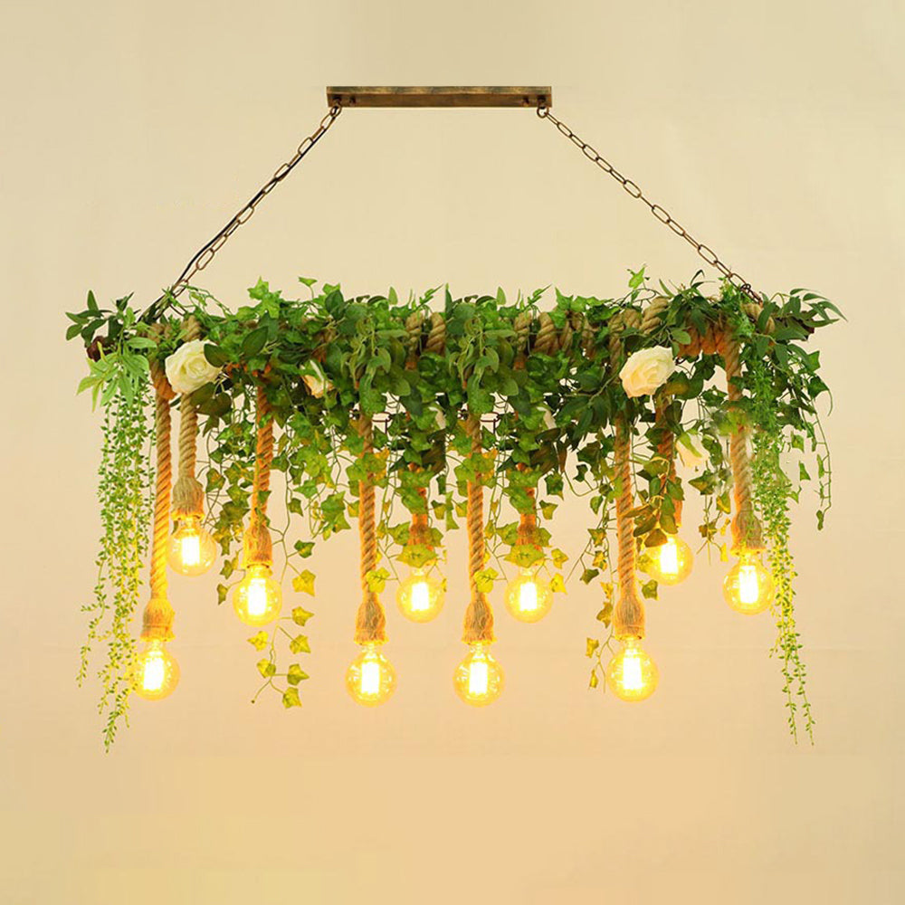 Ritta Natural Decorative Glass Pendant Light - Neutral Decor