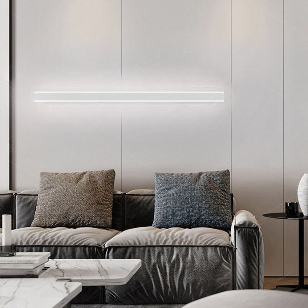 Arisha Minimalist Linear Acrylic Wall Lamp - Neutral Decor