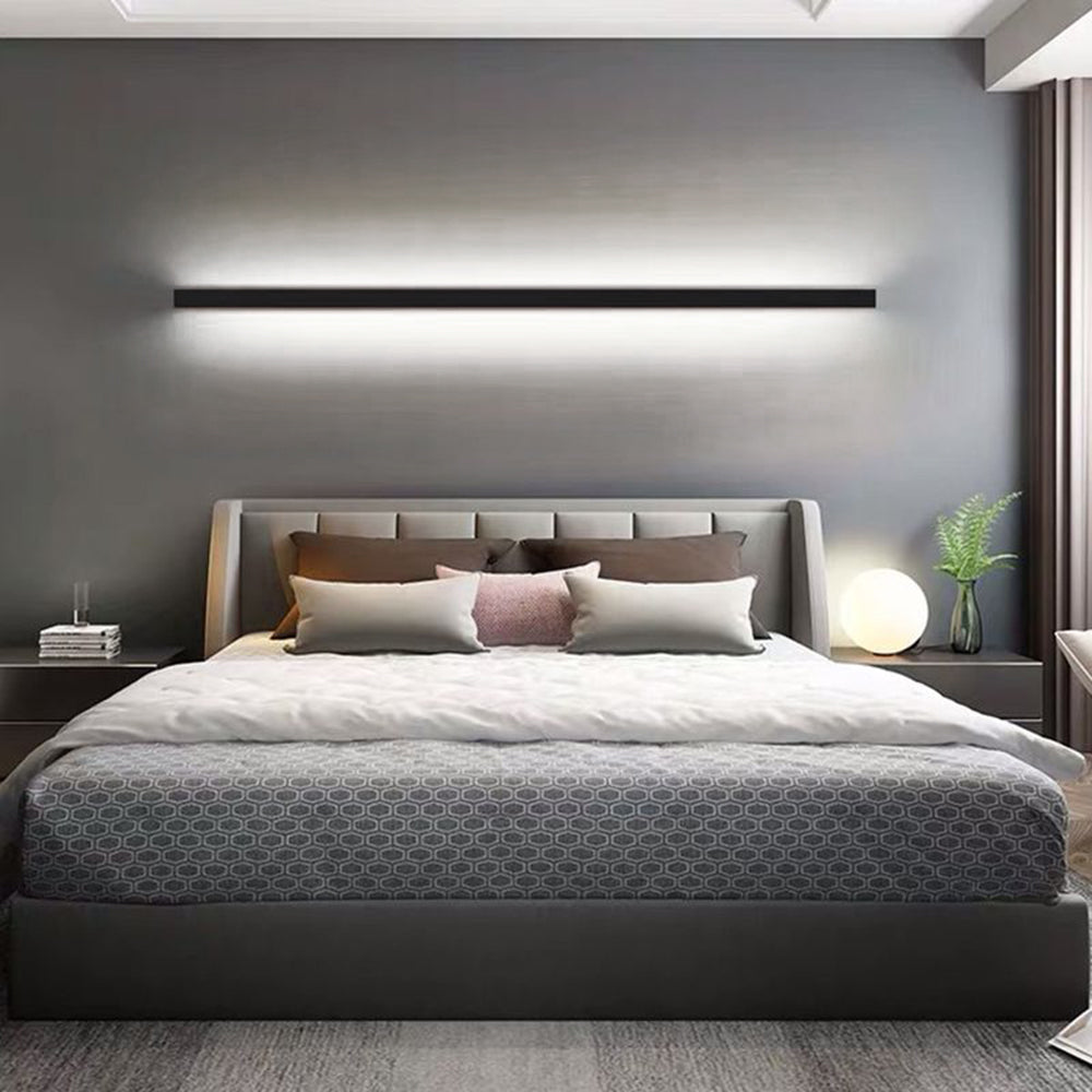 Arisha Minimalist Linear Acrylic Wall Lamp - Neutral Decor