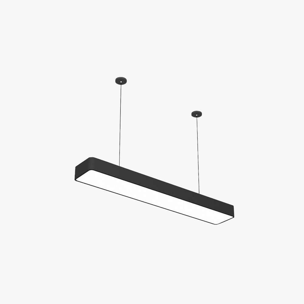 Arisha Minimalist Rectangular LED Pendant Light Acrylic Office - Neutral Decor