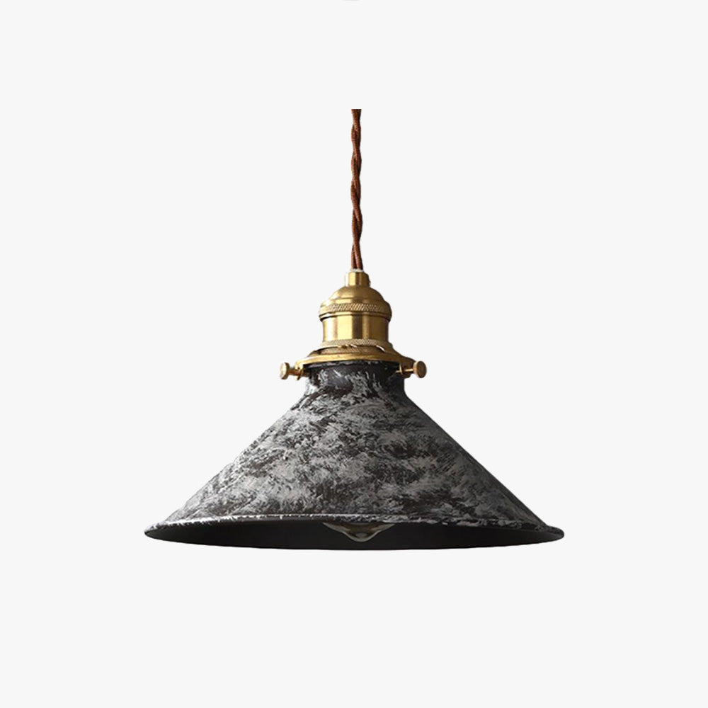 Silva Aged Rusty Vintage Rustic Finish Pendant Light, 3 Style - Neutral Decor