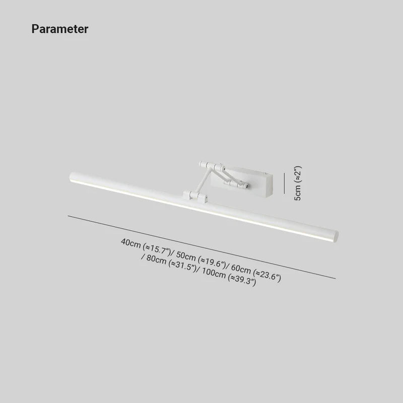 Arisha Modern Linear Mirror Front Vanity LED Wall Lamp - Neutral Decor