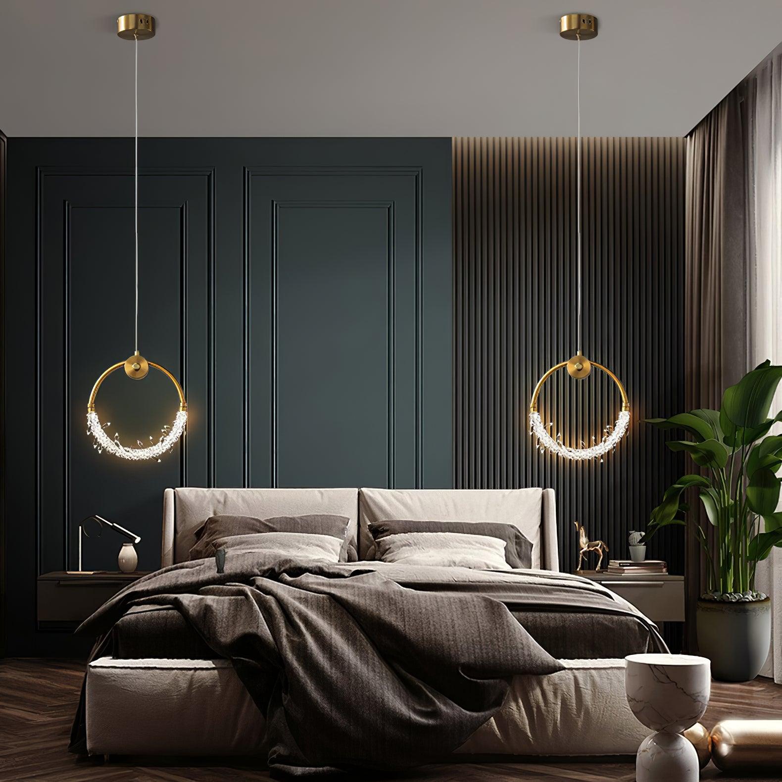 Lustre Elegant Crystal Pendant Light