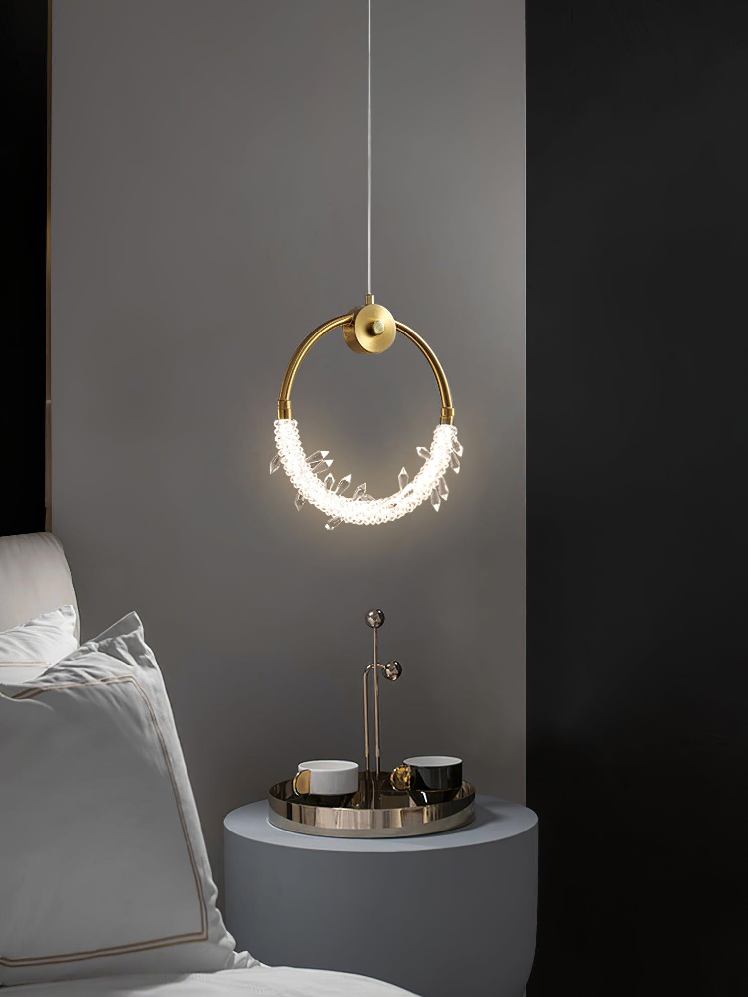 Lustre Elegant Crystal Pendant Light