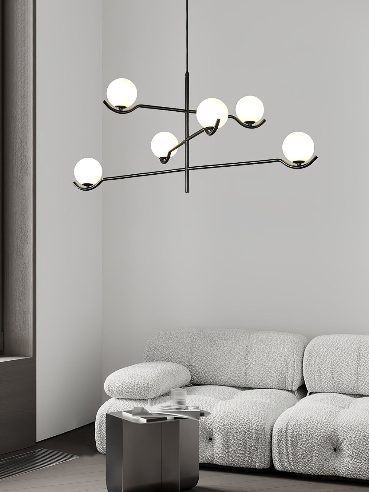 Bora Minimalist Glass Pendant Light