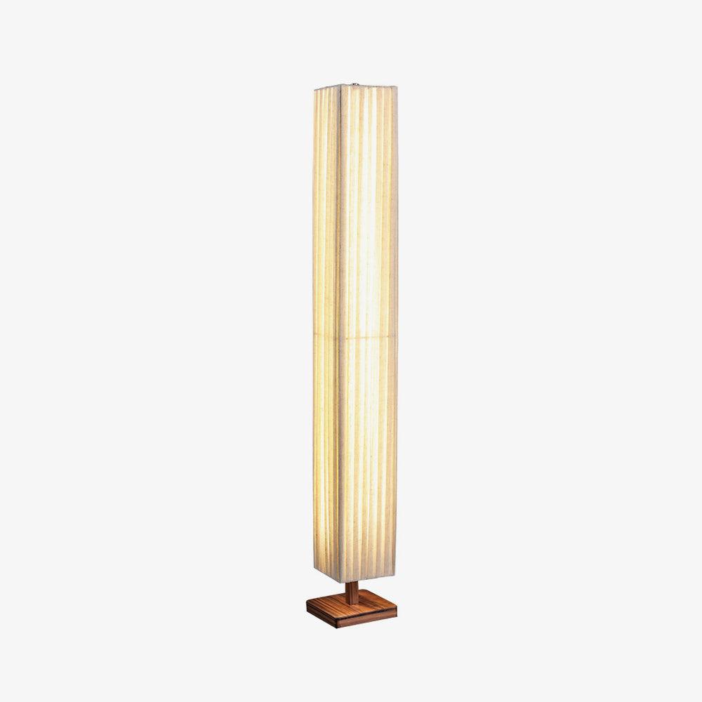 Vesolyre Japandi Fabric Floor Lamp