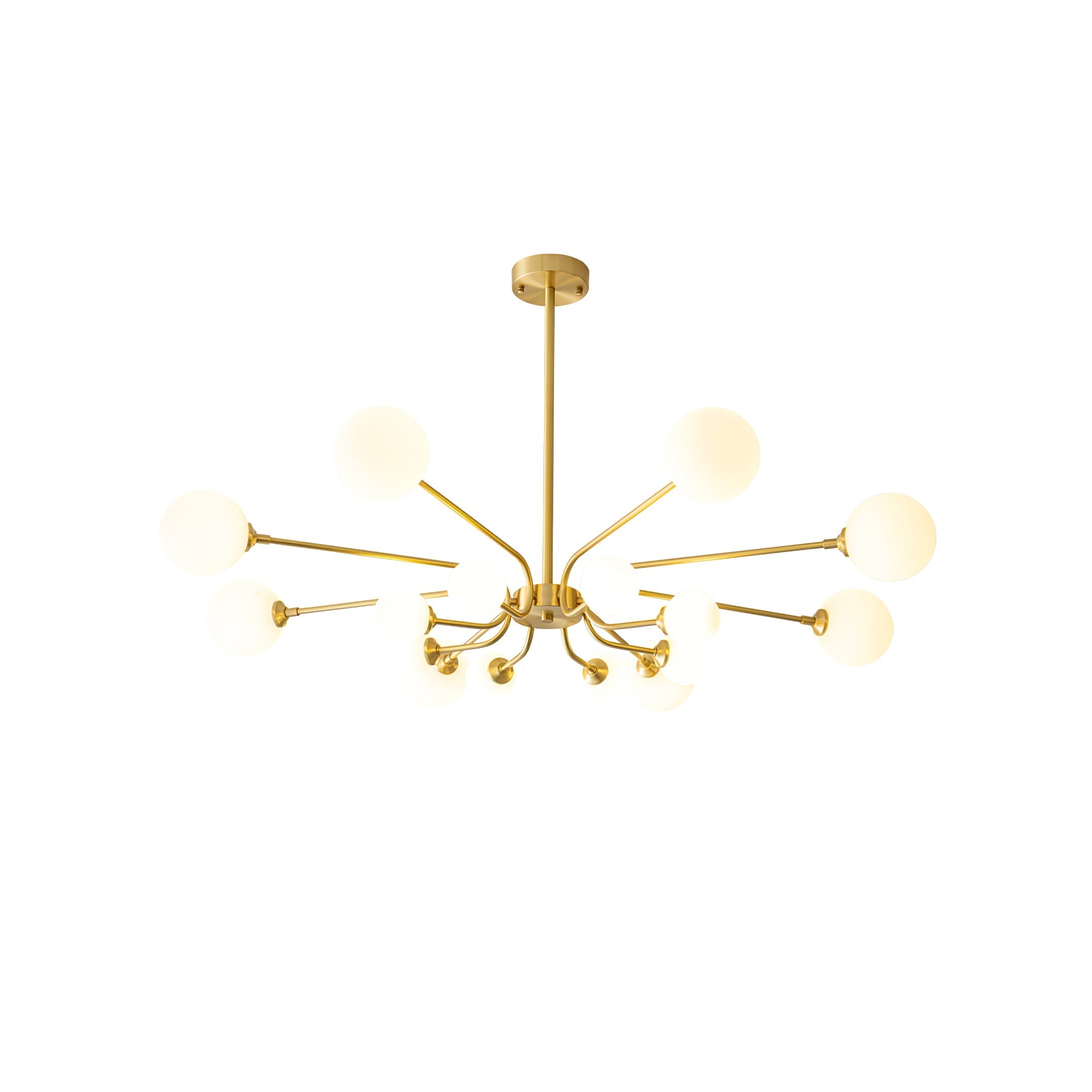 Wace Chandelier Globe Arm Modern