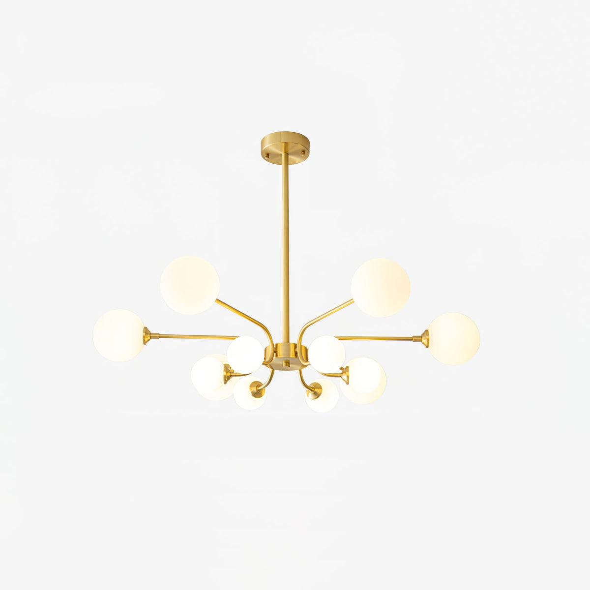 Wace Chandelier Globe Arm Modern