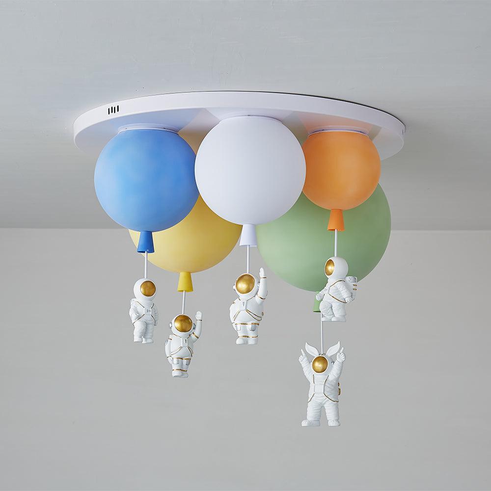 Gorvin Frosted Balloon Combination Ceiling Lamp