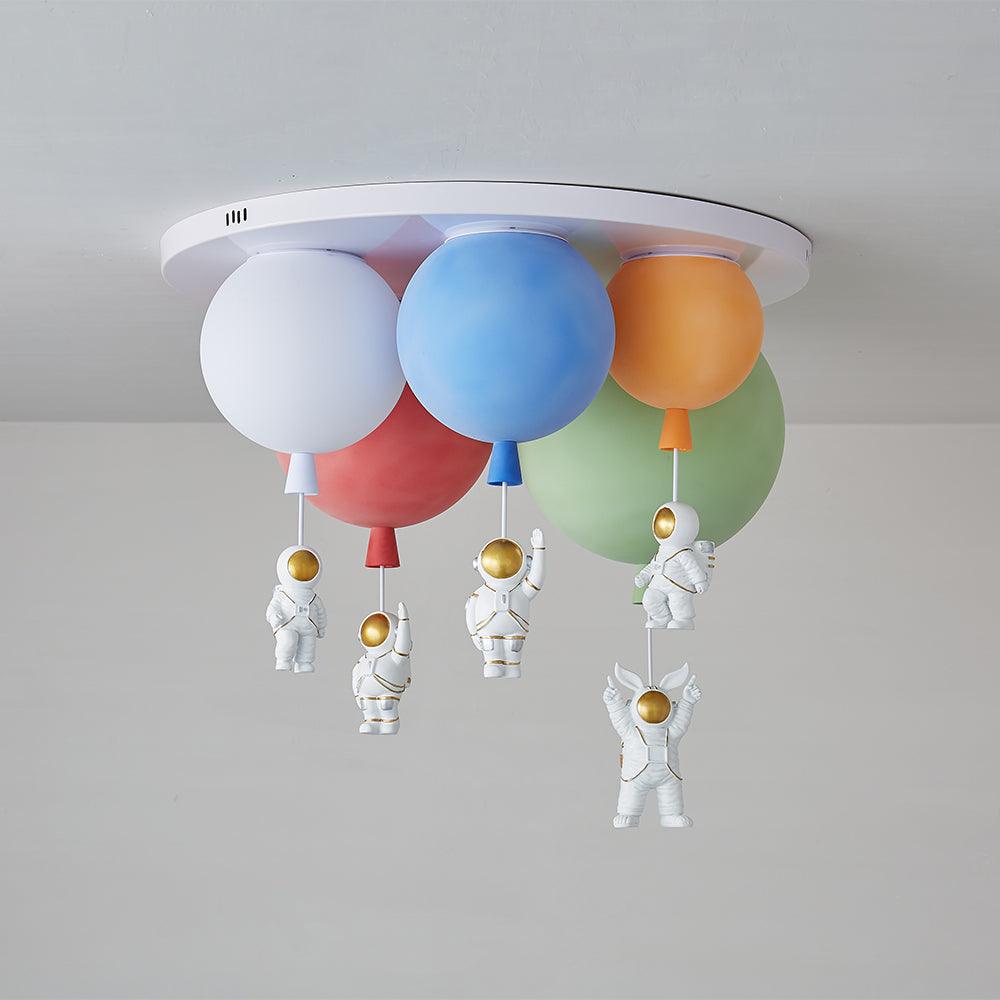 Gorvin Frosted Balloon Combination Ceiling Lamp