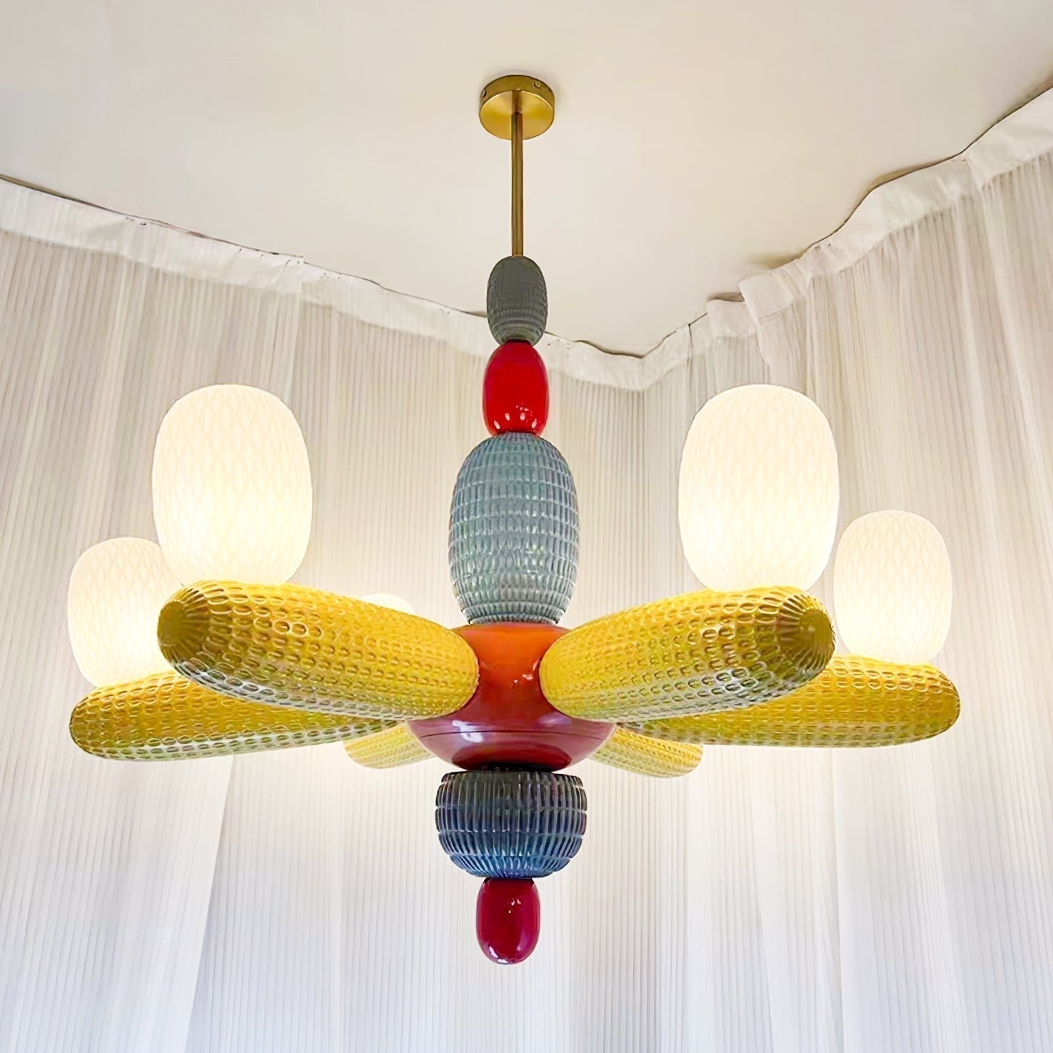 Balloons Premium Nordic Art Glass Chandelier