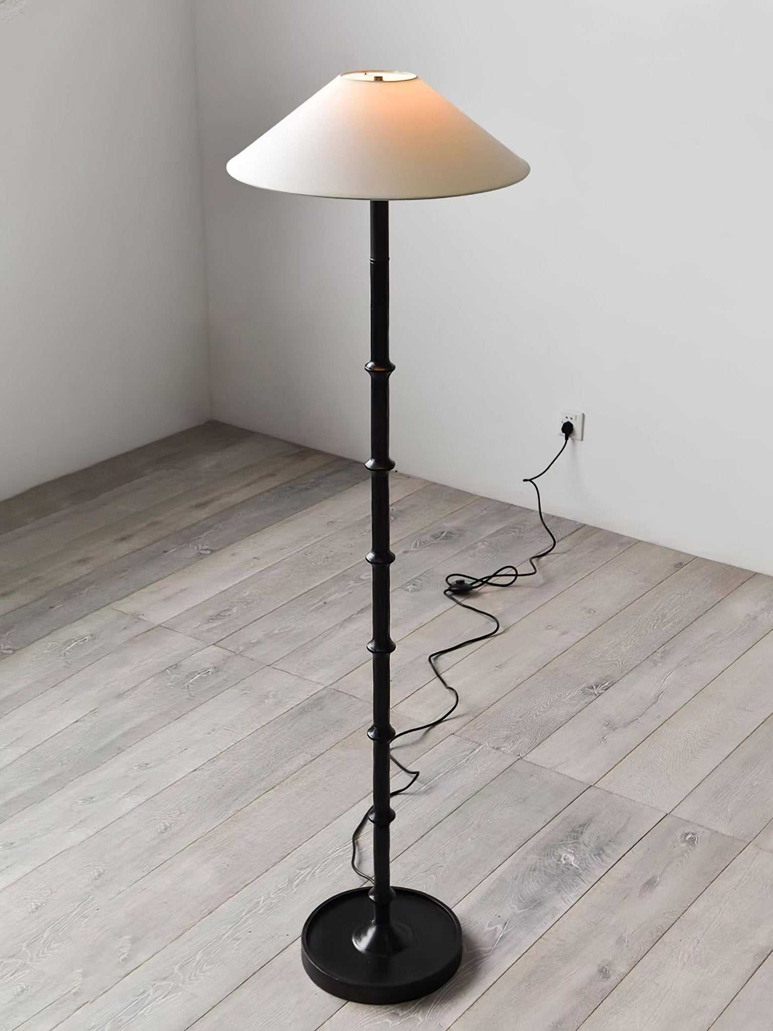 Zen Bamboo Knot Floor Lamp