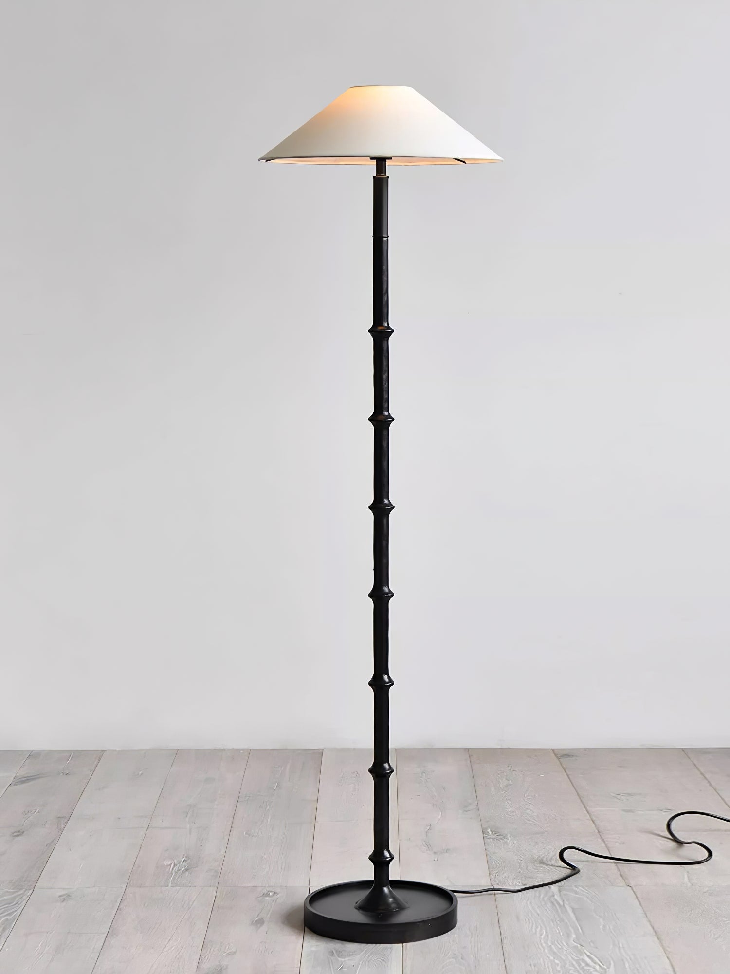 Zen Bamboo Knot Floor Lamp