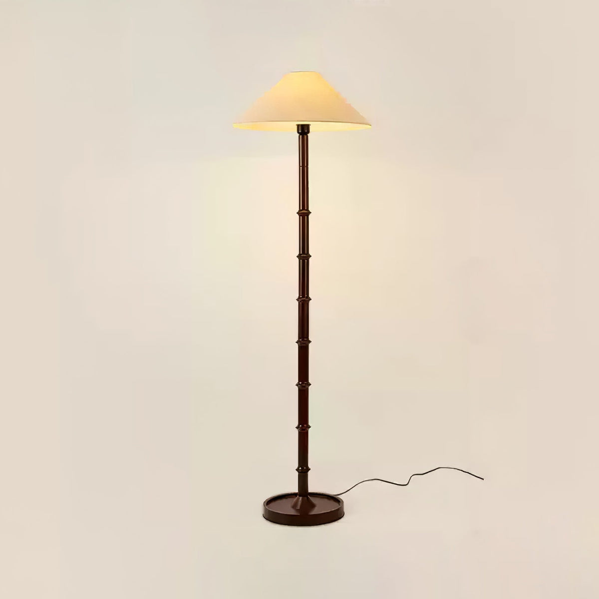 Zen Bamboo Knot Floor Lamp