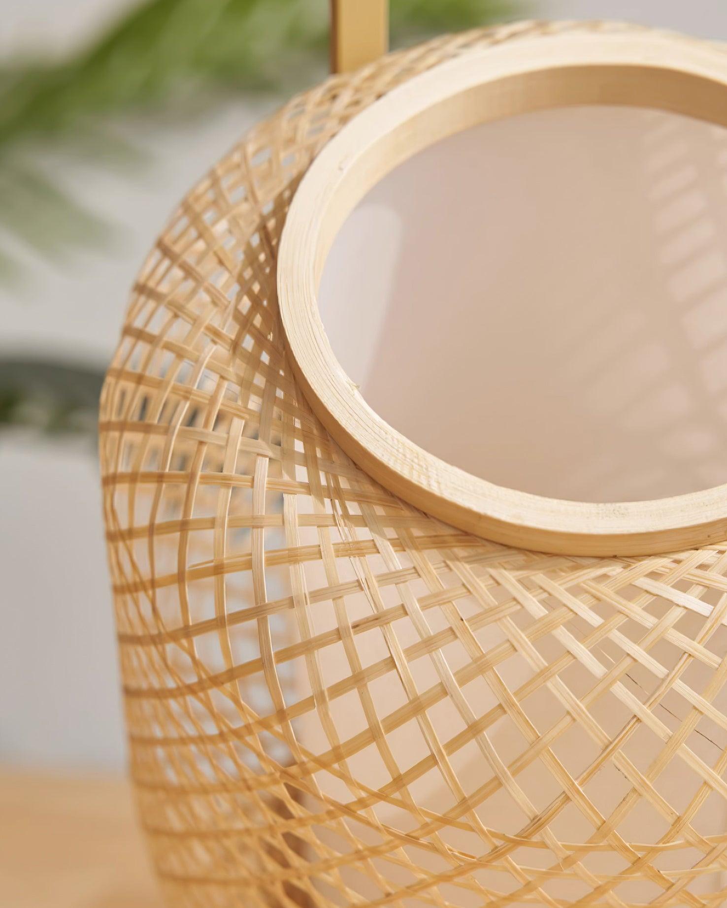 Orbituse Wooden Retro Table Lamp