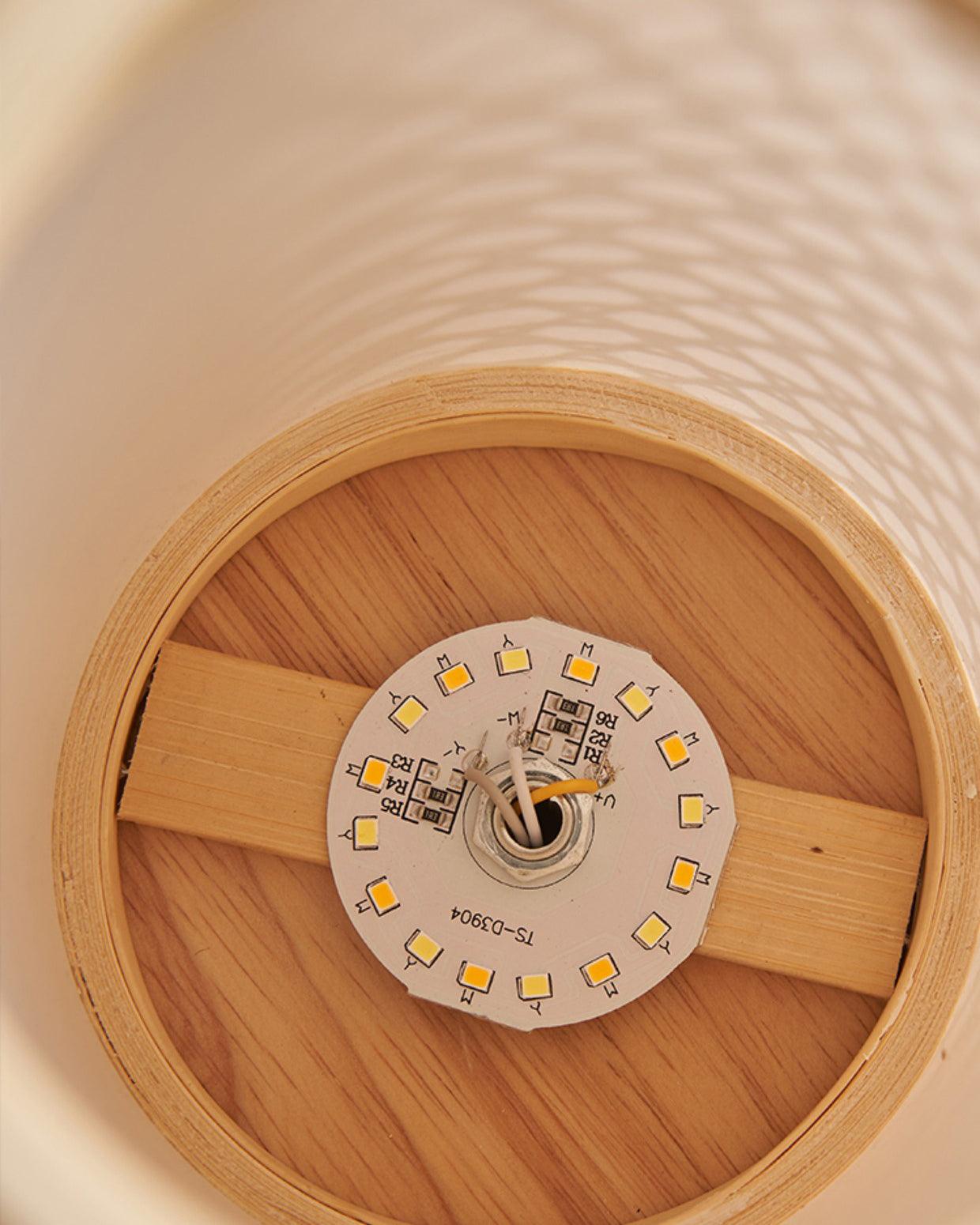 Orbituse Wooden Retro Table Lamp