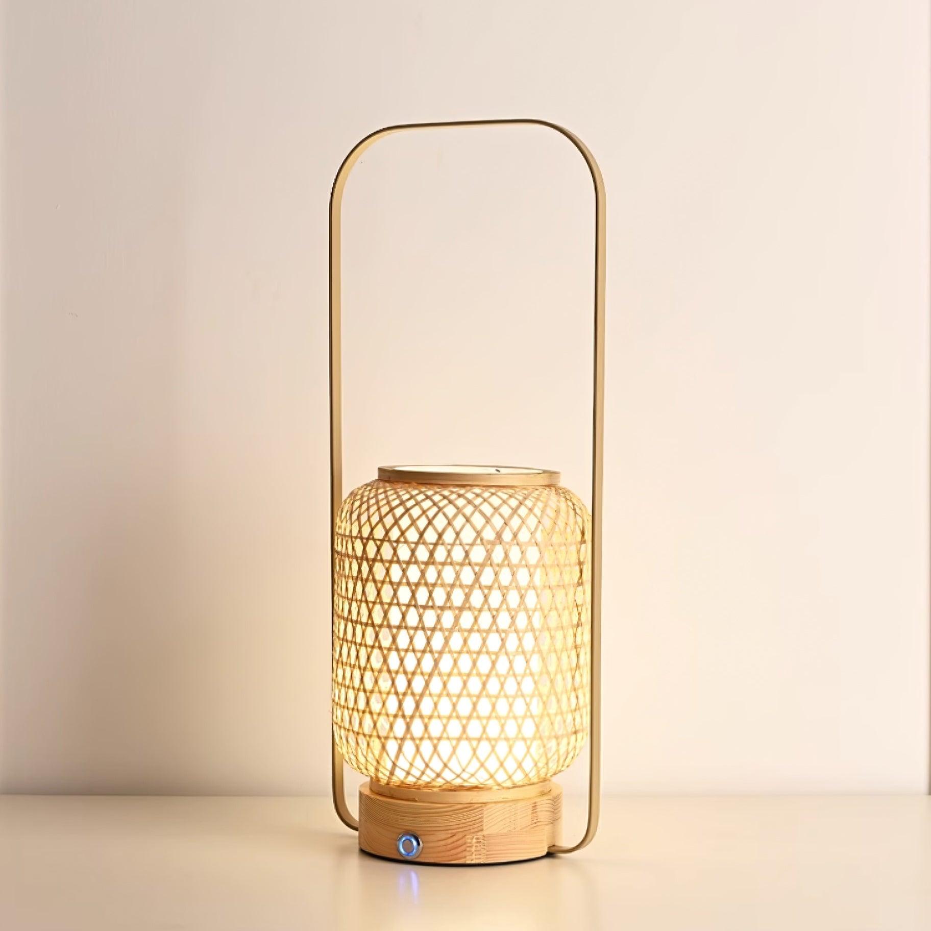 Orbituse Wooden Retro Table Lamp