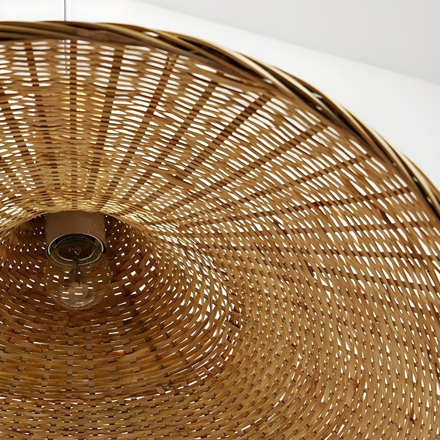 Marona Rattan Vintage Pendant Light - Neutral Decor