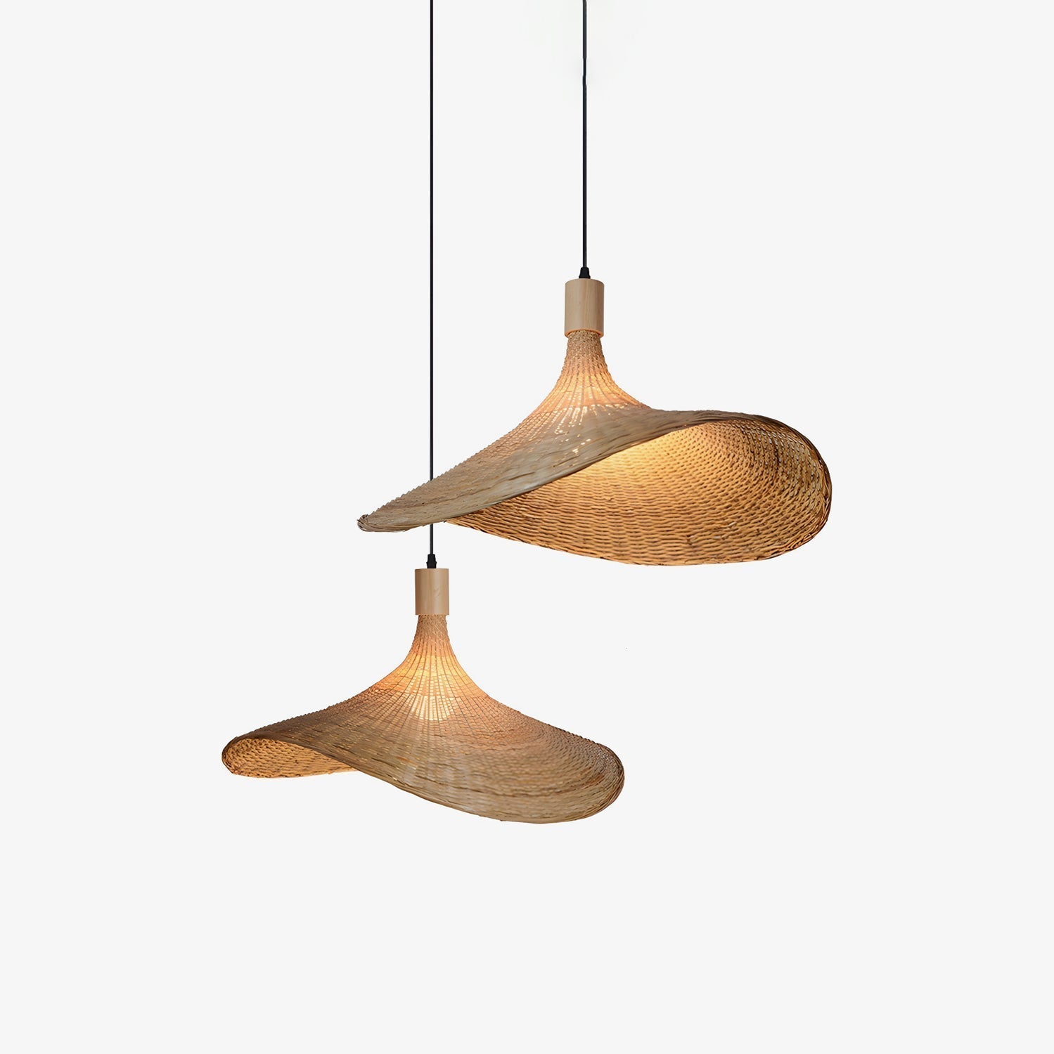 Marona Rattan Vintage Pendant Light - Neutral Decor