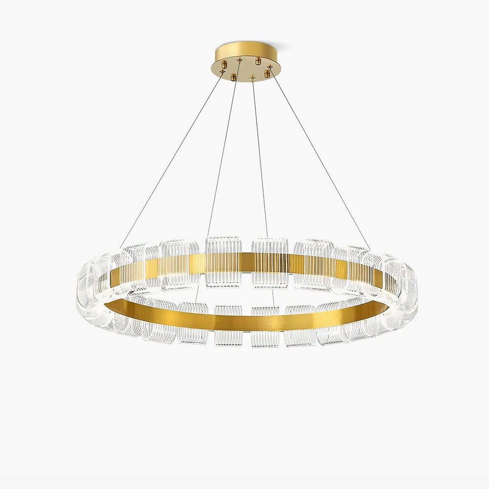 Abrahamson Modern Minimalist Luxury Bangle Chandelier