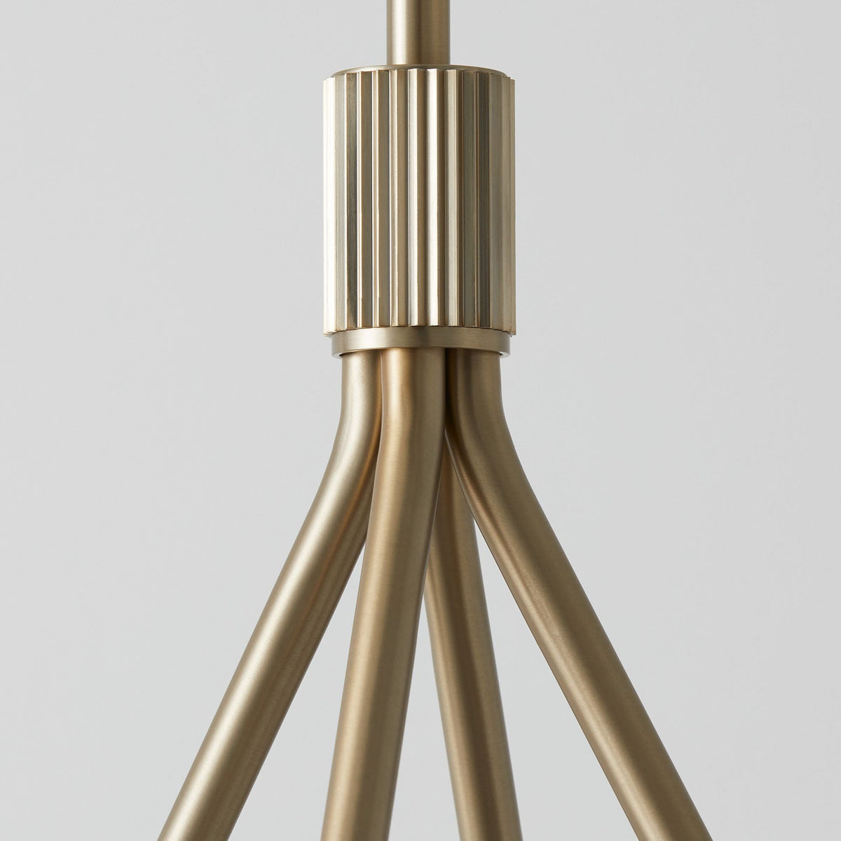 Vase Chandelier Cone Shade Minimalist