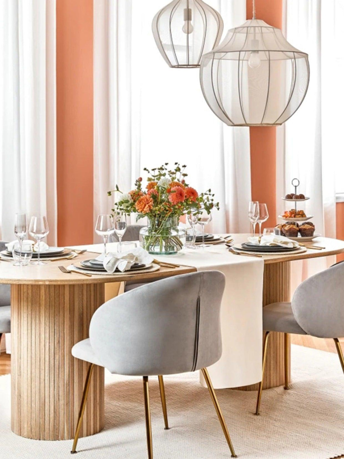 Frigen Premium Elegance Mesh Fabric Pendant Light