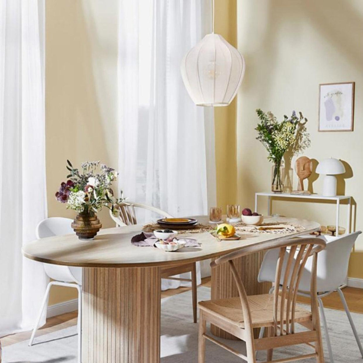 Frigen Premium Elegance Mesh Fabric Pendant Light