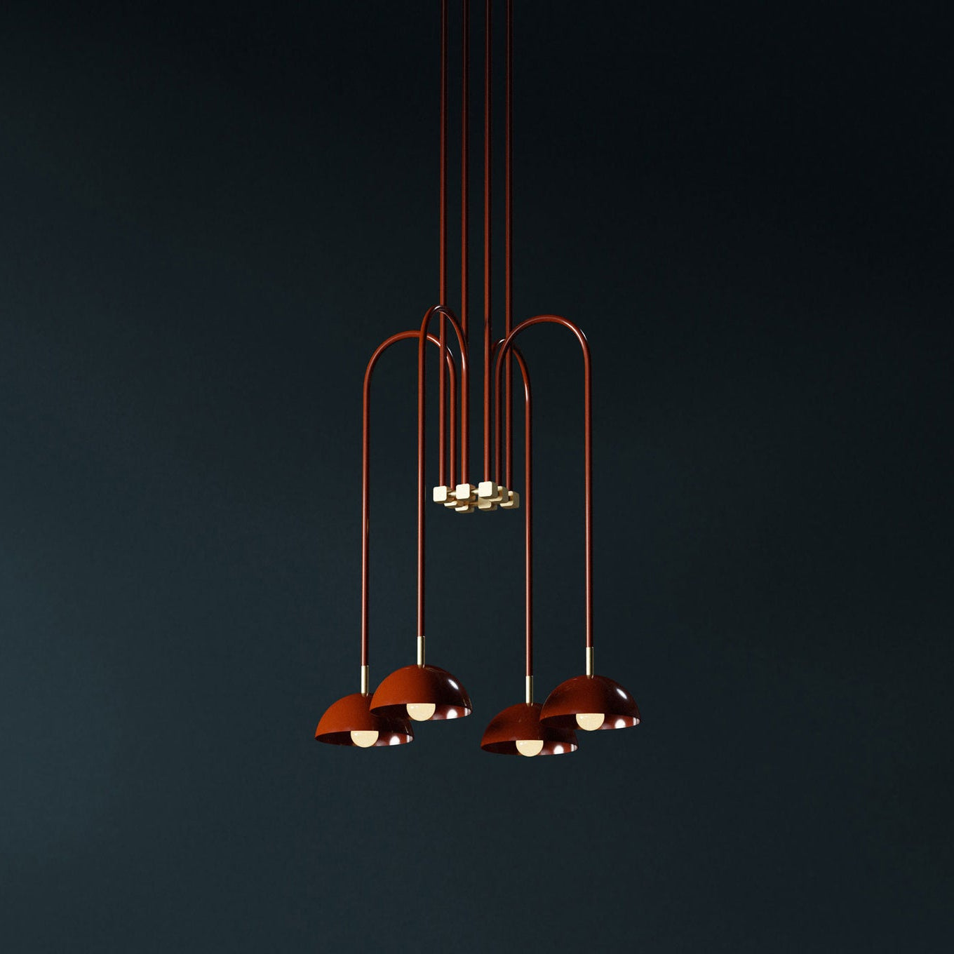 Blikuvyh Vintage Industrial Atelier Brass Chandelier - Neutral Decor