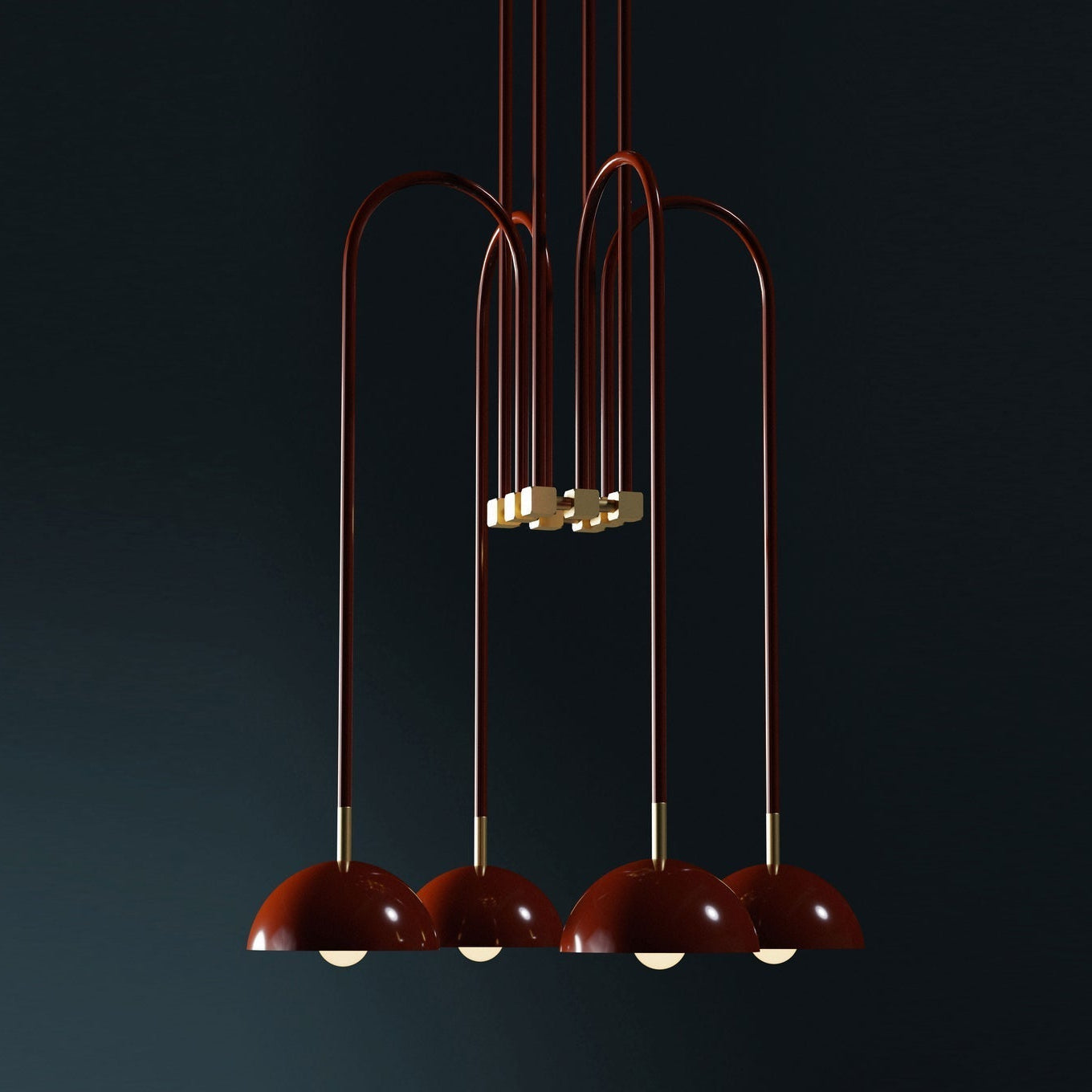 Blikuvyh Vintage Industrial Atelier Brass Chandelier - Neutral Decor