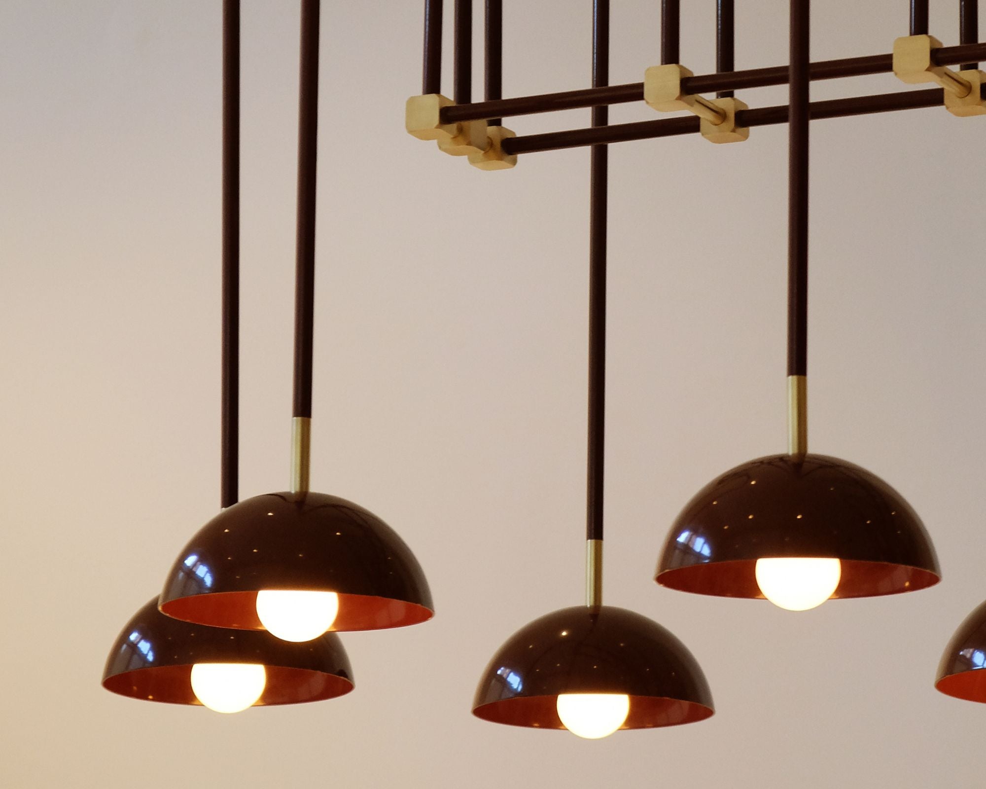 Blikuvyh Vintage Industrial Atelier Brass Chandelier - Neutral Decor