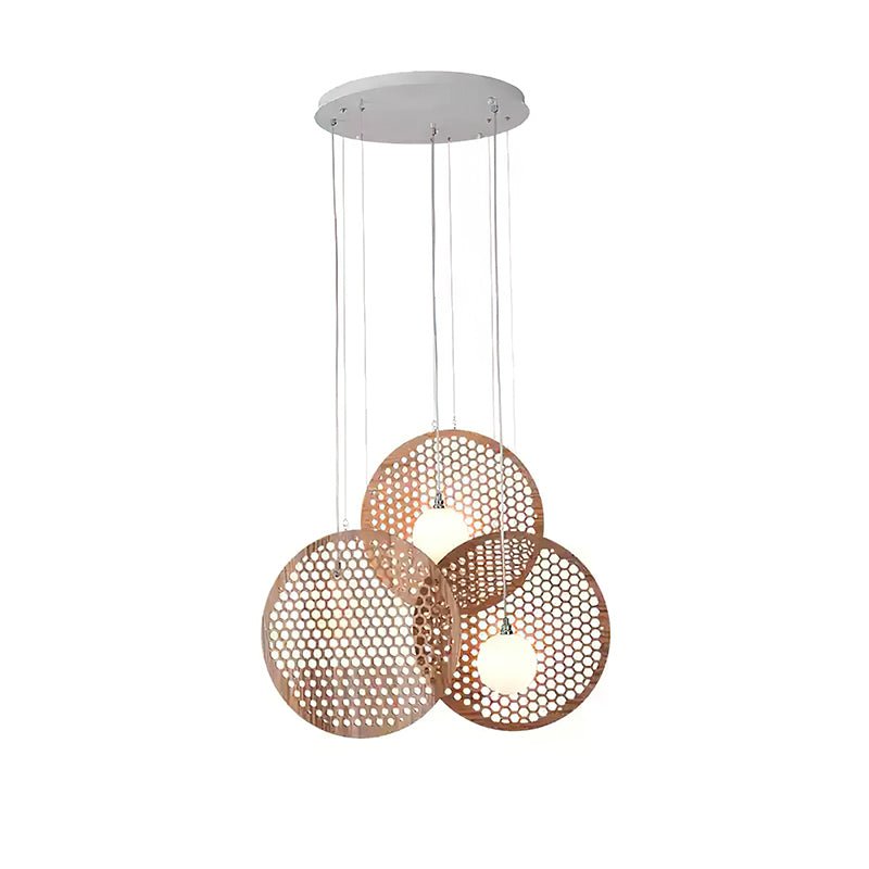 Elvenine Chandelier Wooden Plate