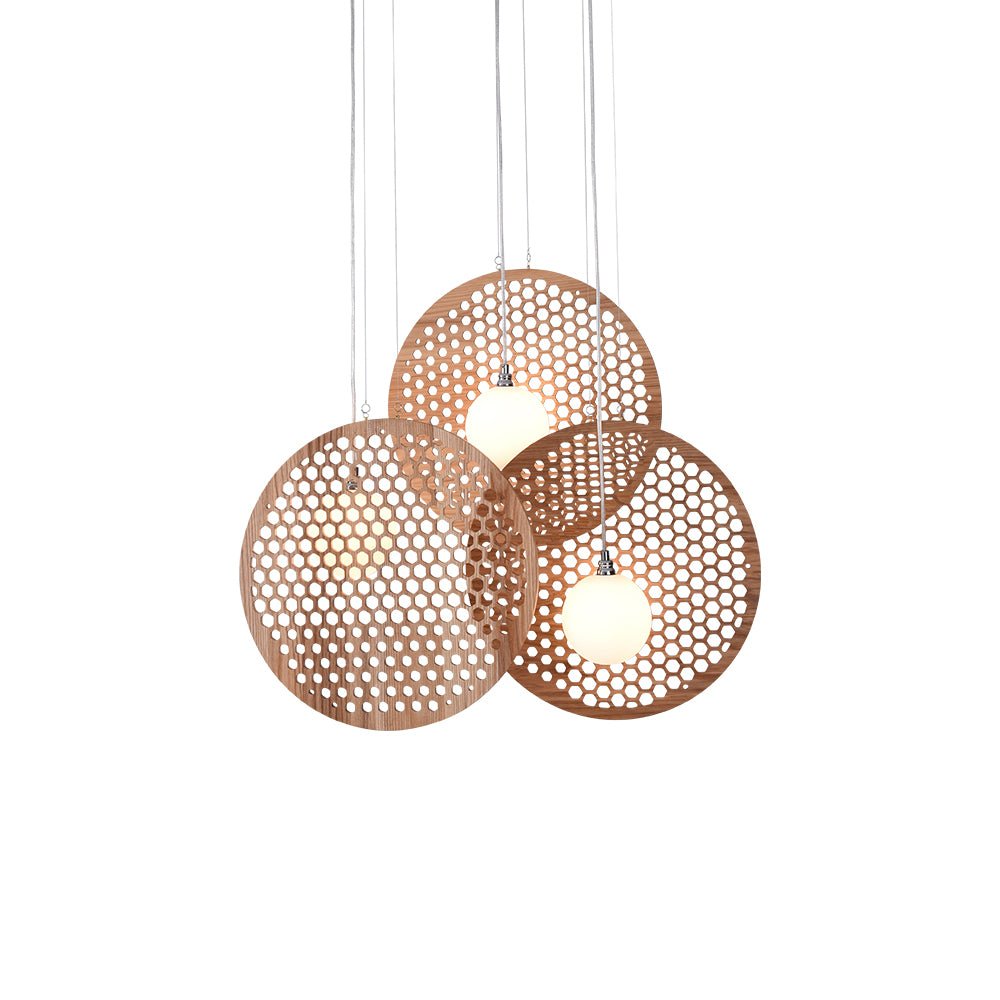 Elvenine Chandelier Wooden Plate