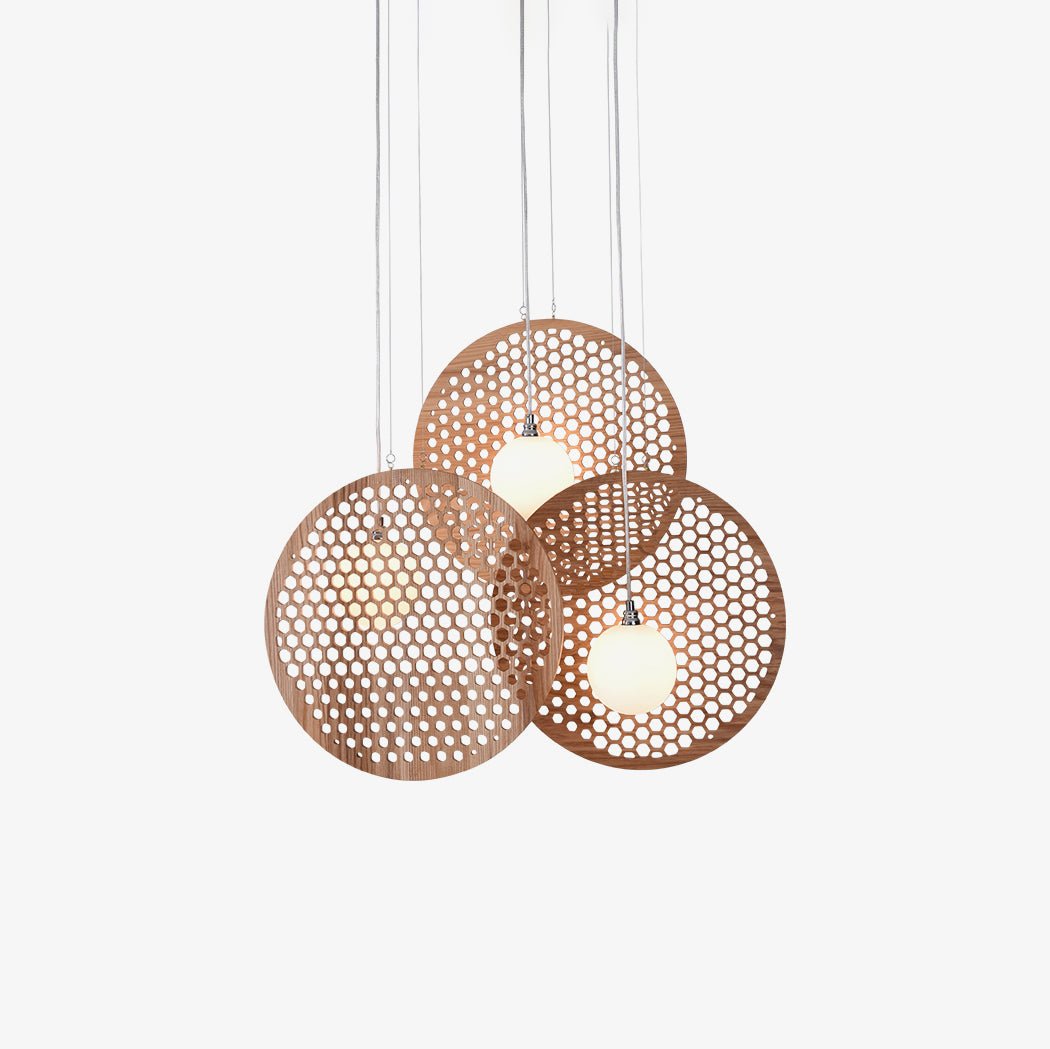 Elvenine Chandelier Wooden Plate
