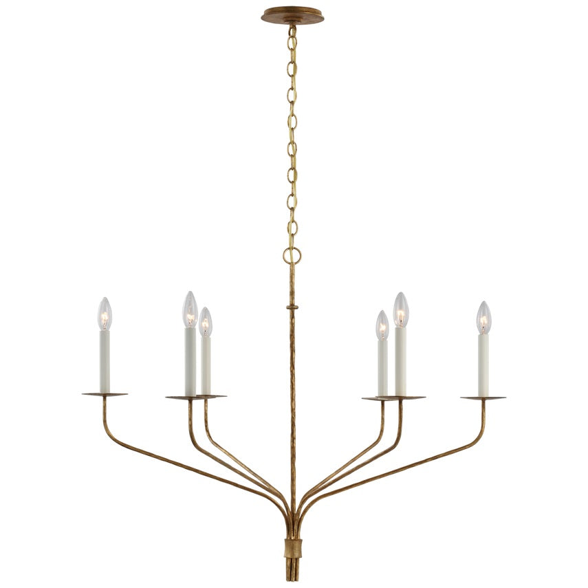 Caeluvyh Vintage Industrial Black Chandelier - Neutral Decor
