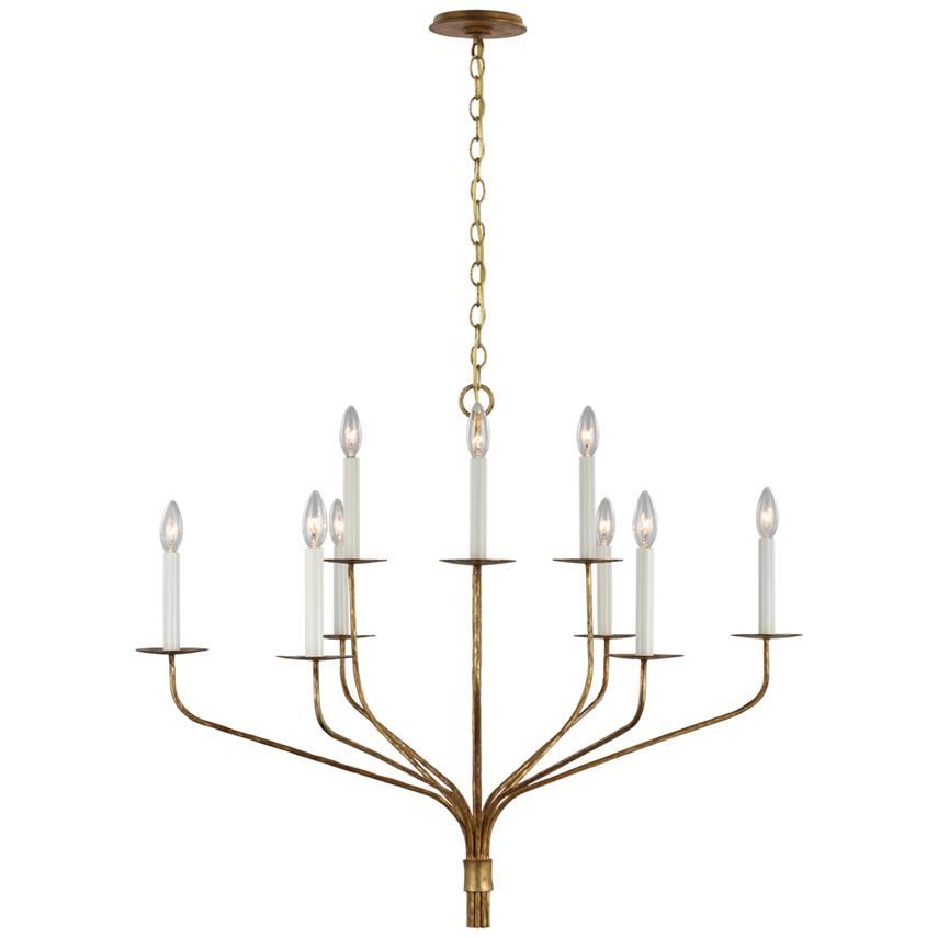 Caeluvyh Vintage Industrial Black Chandelier - Neutral Decor