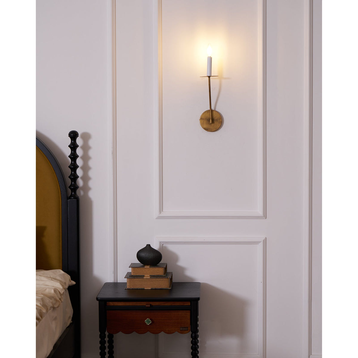 Eirikuvyh Modern Minimalist Vintage Industrial Metal Wall Lamp