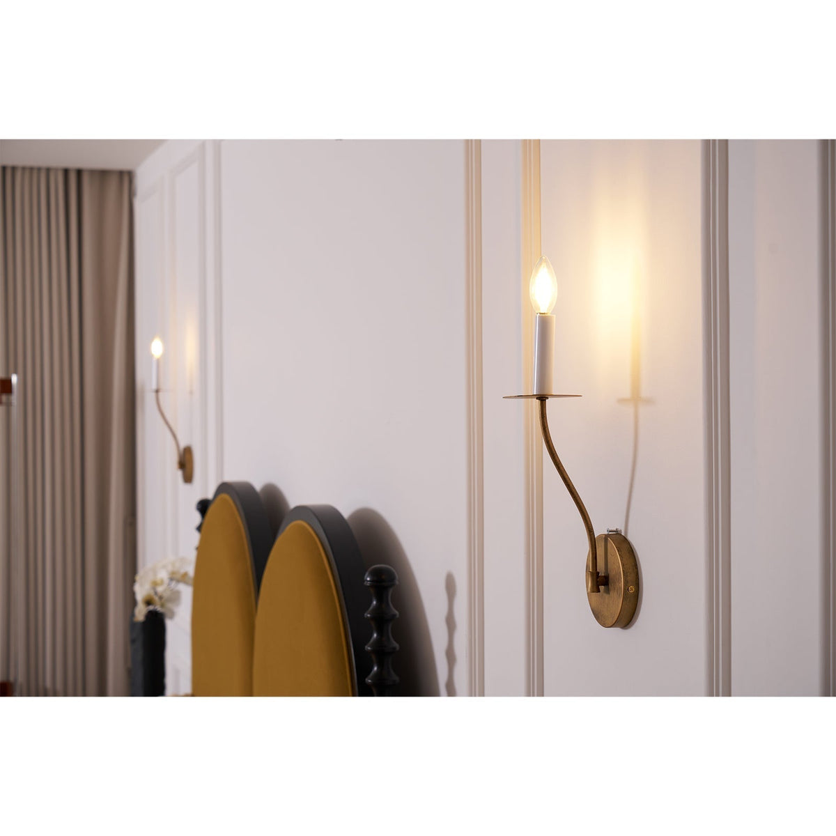 Eirikuvyh Modern Minimalist Vintage Industrial Metal Wall Lamp