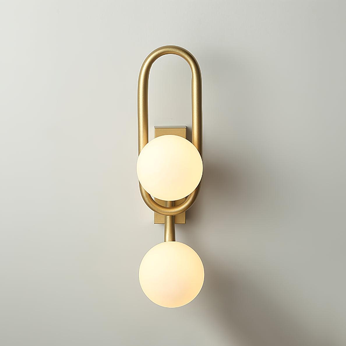 Alphaia Modern Minimalist Glass Wall Lamp