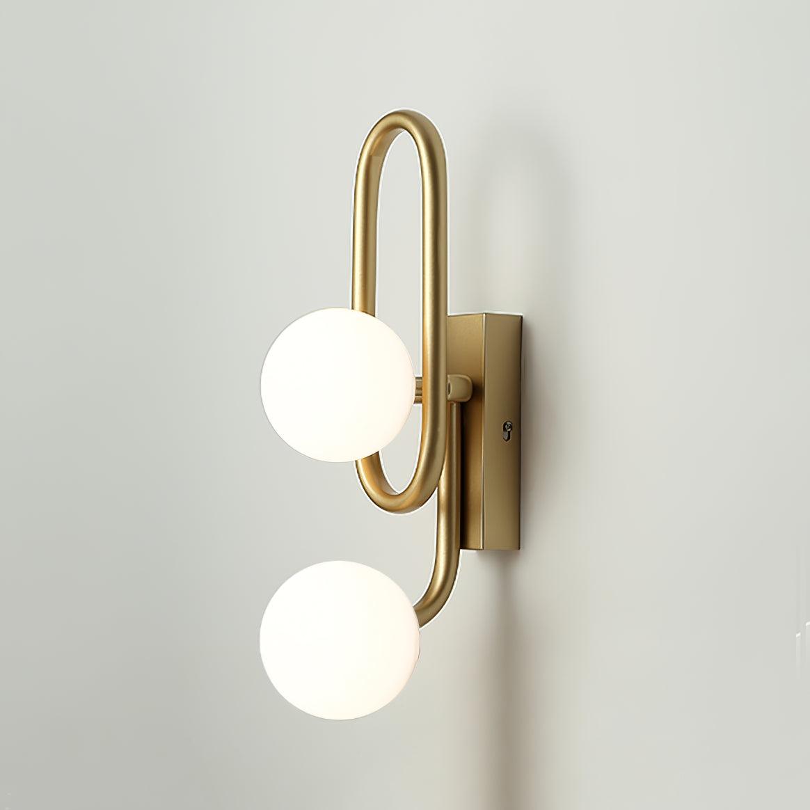 Alphaia Modern Minimalist Glass Wall Lamp