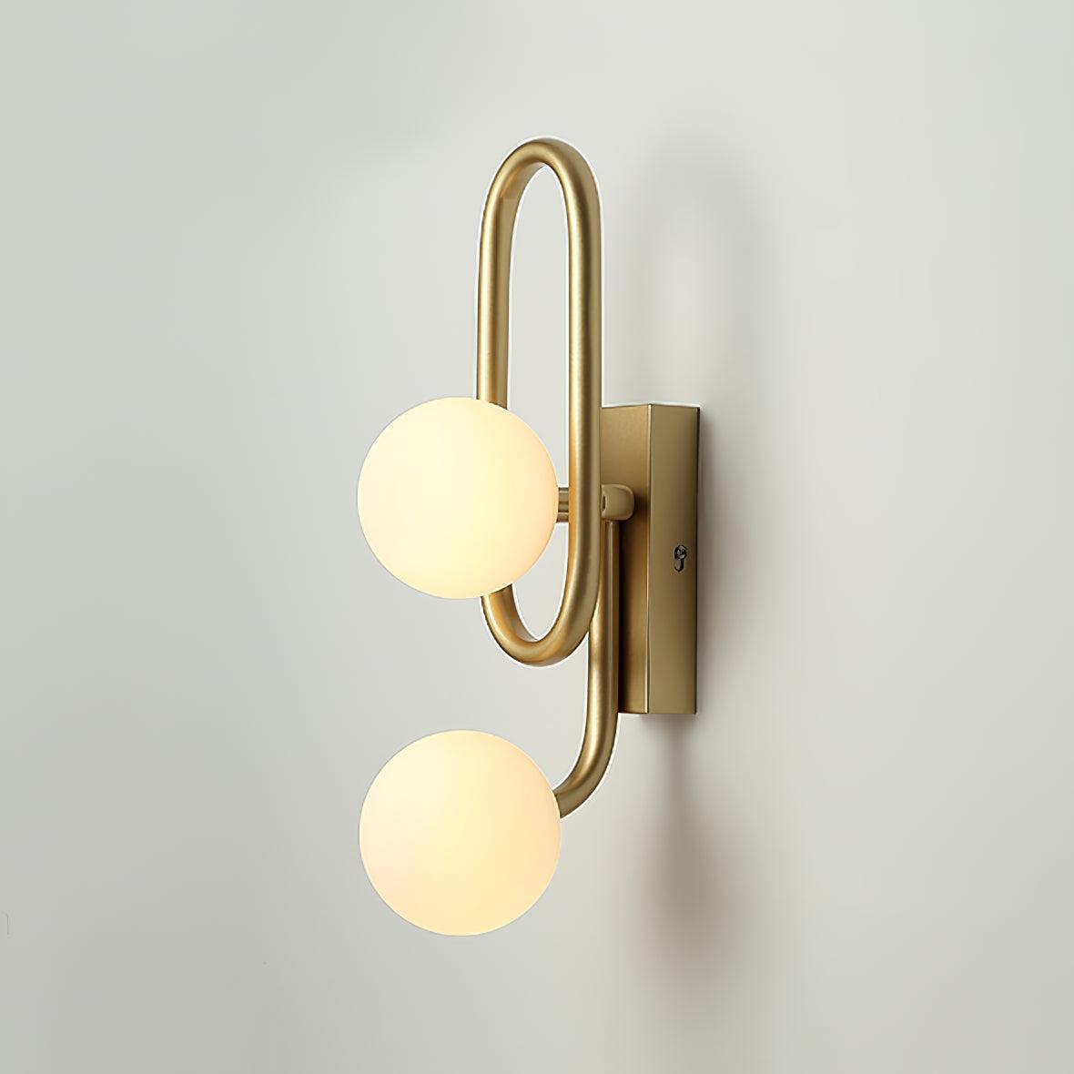Alphaia Modern Minimalist Glass Wall Lamp