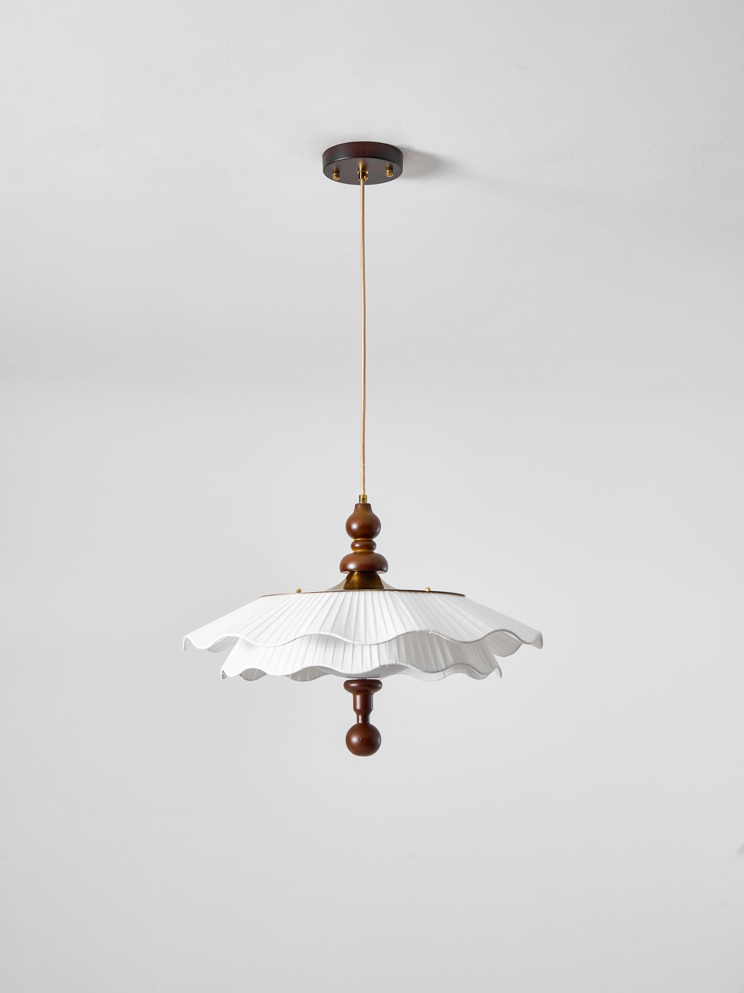 Everford Belle Epoque Pleated Pendant Light