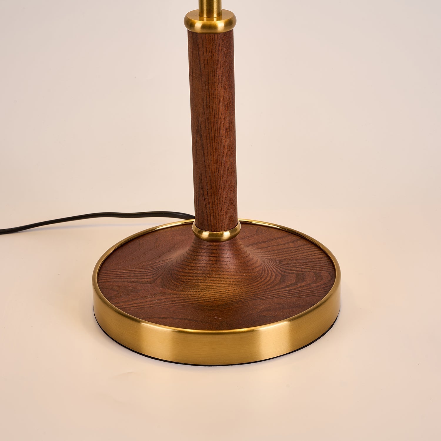 Axiain Wood Fabric Table Lamp