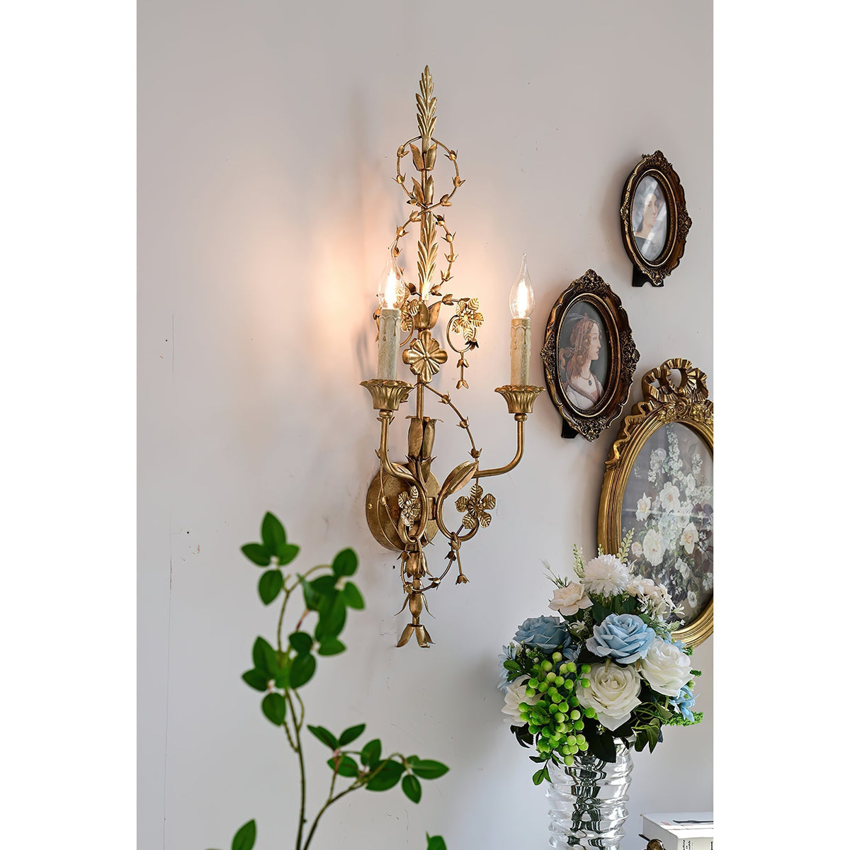 Aevuvyu Premium Vintage Industrial Metal Wall Lamp