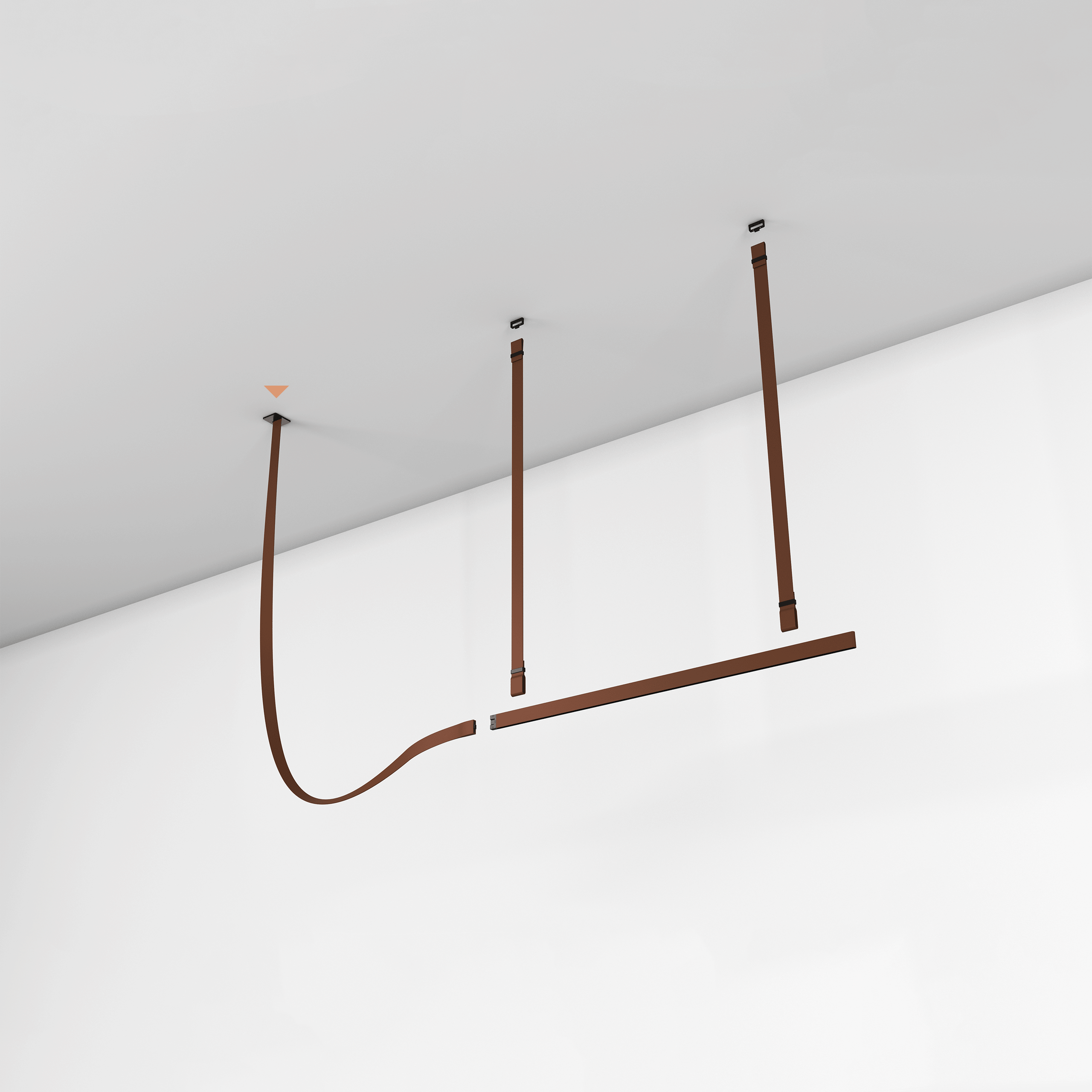 Zaleth Modern Leather Pendant Lamp