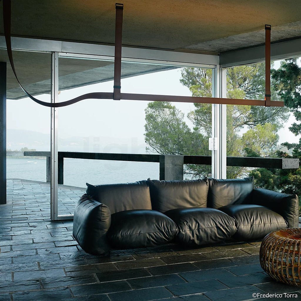 Zaleth Modern Leather Pendant Lamp