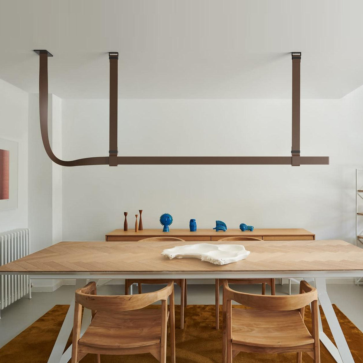 Zaleth Modern Leather Pendant Lamp